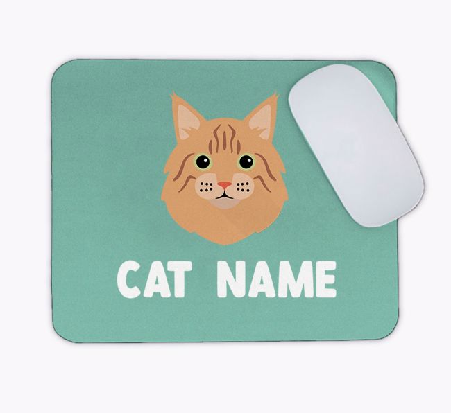 {breedCommonName} Icon: Personalised Mouse Mat